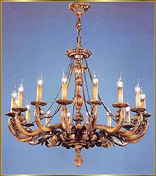 Antique Crystal Chandeliers Model: RL 382-110